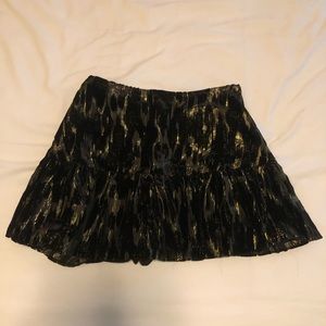 Velvet skirt